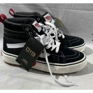Size 6 - Vans Sk8- High Black - VN0D5IB8C